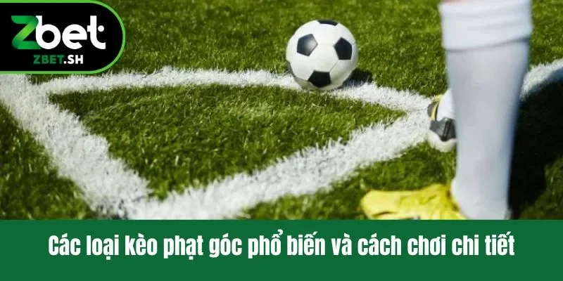 Các loại kèo phạt góc phổ biến và cách chơi chi tiết 2025