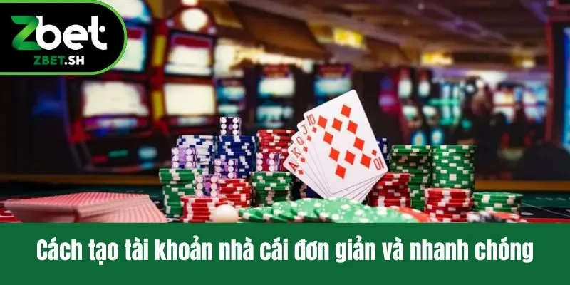 Cách tạo tài khoản nhà cái đơn giản và nhanh chóng