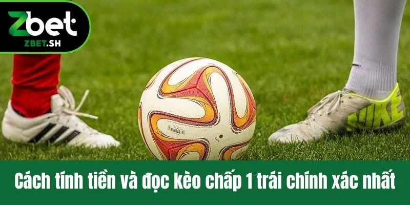 Cách tính tiền và đọc kèo chấp 1 trái chính xác nhất