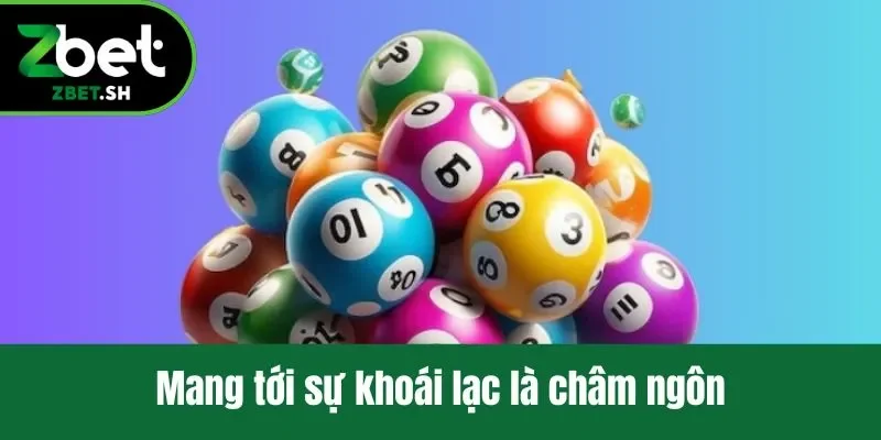 Mang tới sự khoái lạc là châm ngôn