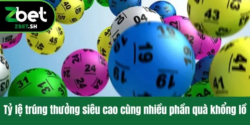 Tỷ lệ trúng thưởng siêu cao cùng nhiều phần quà khổng lồ